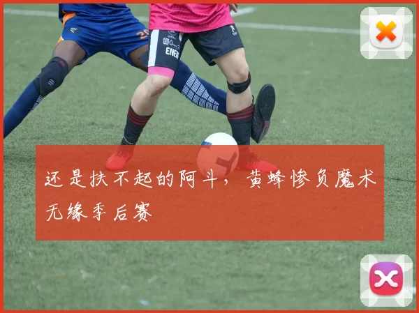 还是扶不起的阿斗，黄蜂惨负魔术无缘季后赛